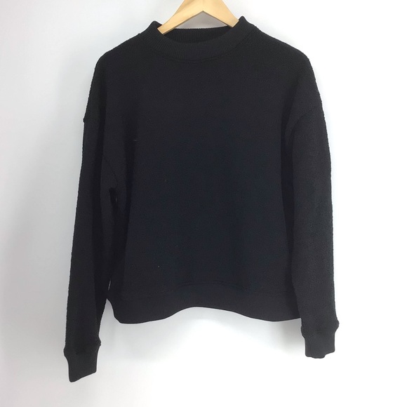 Zara Sweaters - Zara Black Knit Long Sleeve Crew Neck Sweater